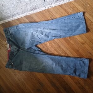Sonoma Blue Straight Leg Jeans Classic Denim